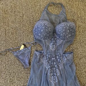 VS Lingerie Set, 36D/L